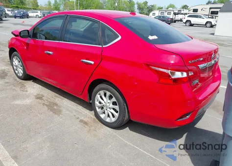 2017 Nissan Sentra Sv z USA, uszkodzony, nr VIN 3N1AB7APXHY313502
